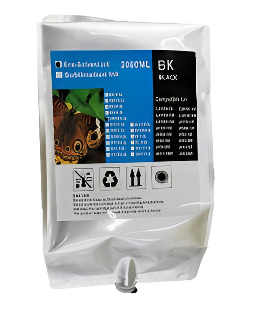 Tinta para sublimación STS MIM-2LBAG-SN54-K Black