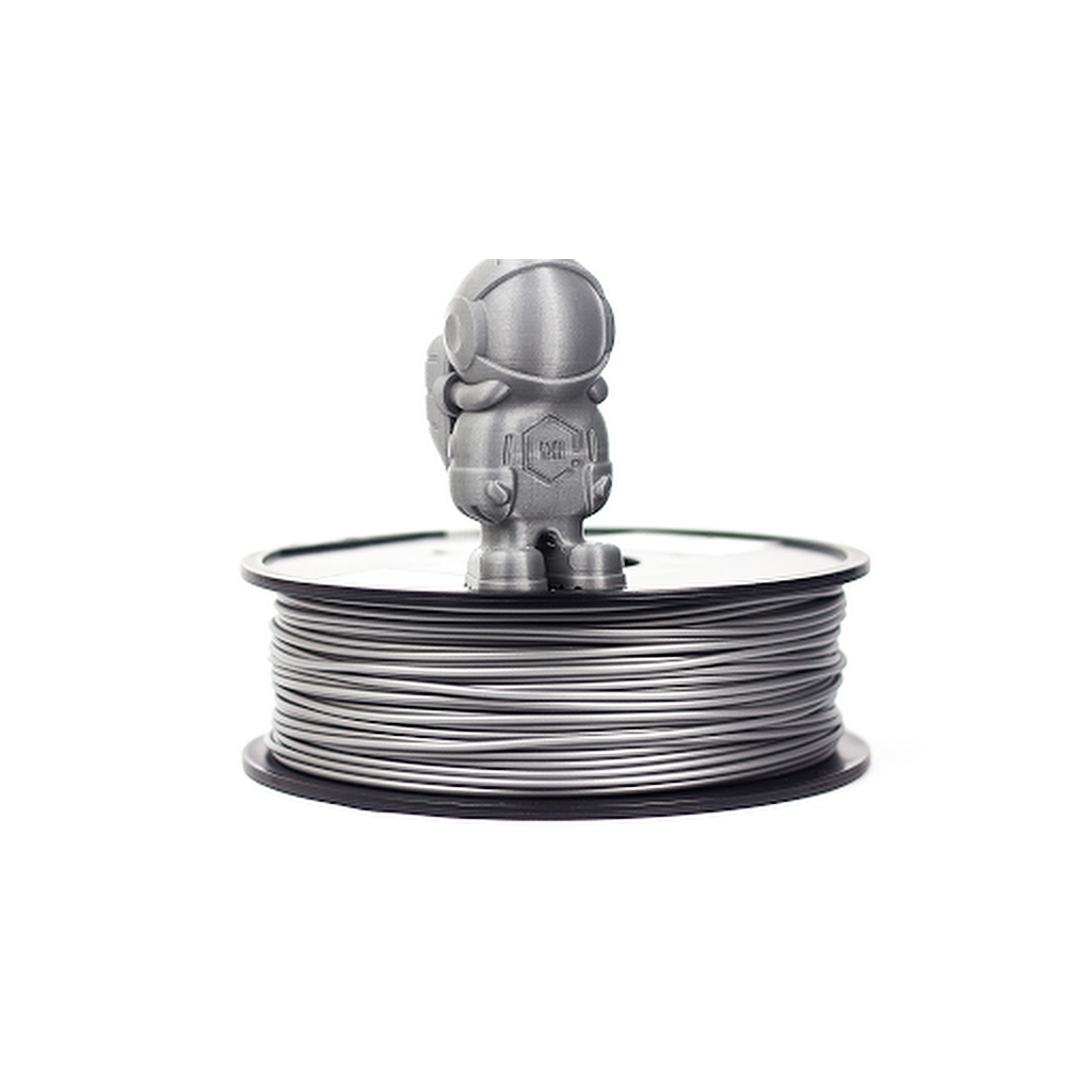 Filamento para Impresora 3D PLA 1.75MM (Plateado)